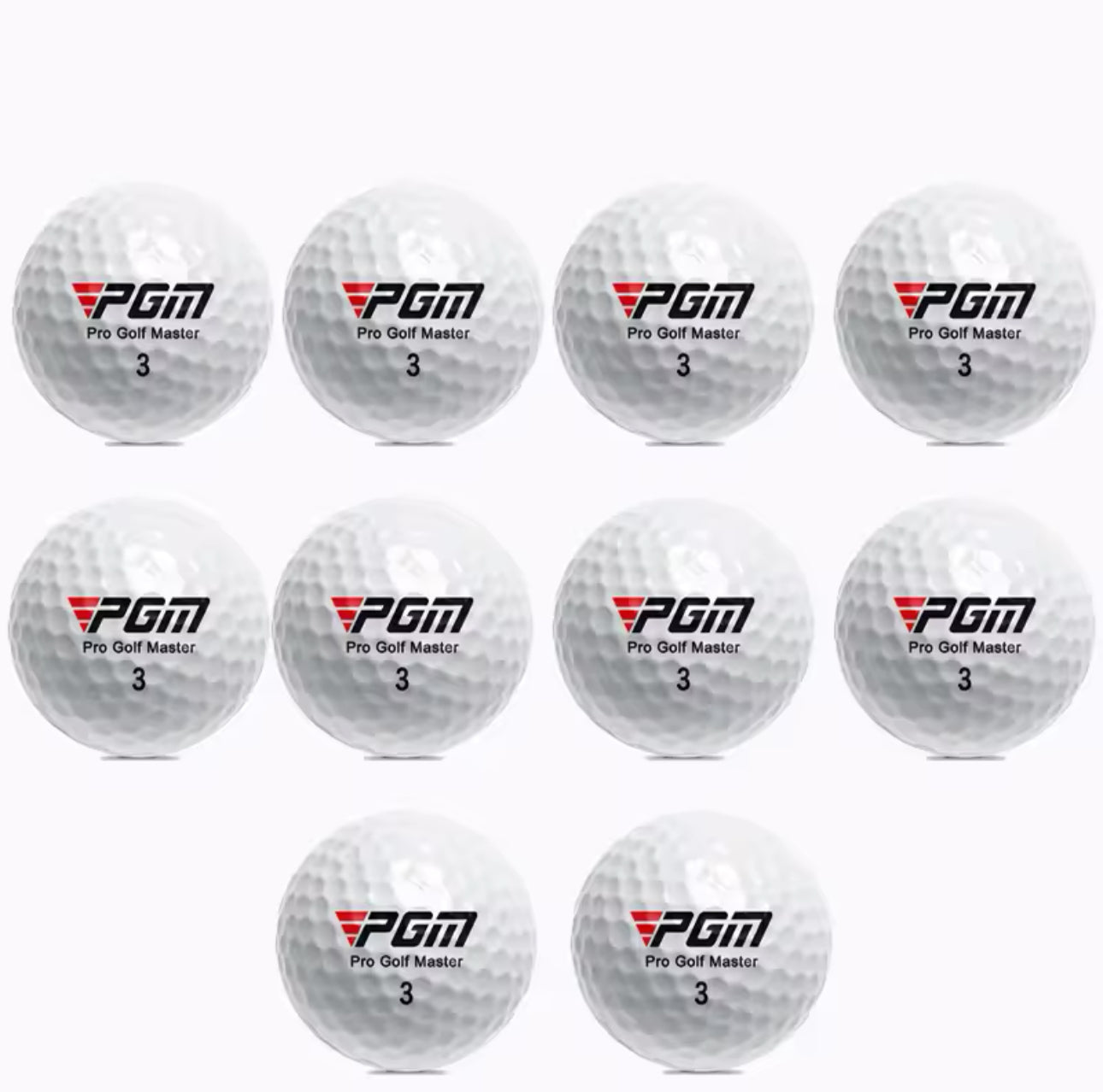 Swingz Pro Shop 10-pack Three-Layer Premium Golf Balls